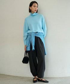 UNFILO カシミヤビスコース ニットタートル