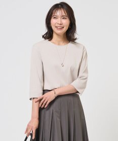 J.PRESS LADIES S 針抜きフライス クルーネック カットソー