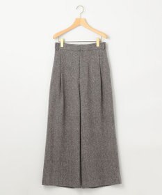 組曲 S ネコアシツィード ワイドパンツ