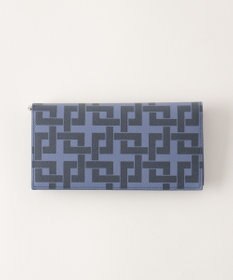 MIYABIYA La quoh with kirakaracho 角つなぎ プリントレザー 長財布