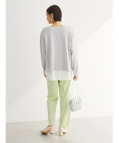 Green Parks らくスレストレートパンツ