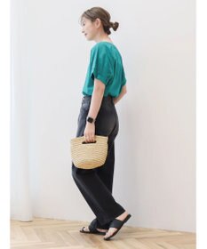 AMERICAN HOLIC 接触冷感袖タックカットプルオーバー