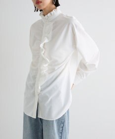 Green Parks フリルブラウス