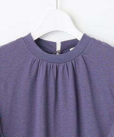 Feroux 【UVケア】スタンドカラーフレアスリーブ Ｔシャツ