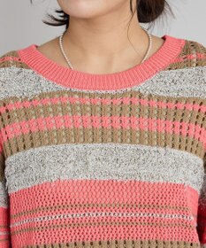 CRAFT STANDARD BOUTIQUE マルチカラーファンシーニットプルオーバー
