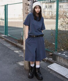 WEGO 【ユニセックス着用ITEM】ピグメントグラフィックショーツ