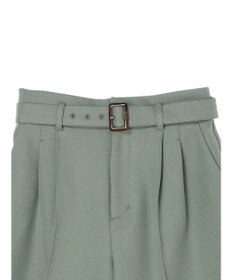 earth music&ecology ベルト付きショートパンツ