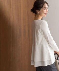 組曲 S シャツコンビティアード ロングＴシャツ