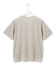 23区 【洗える】シアーベロア リラックス Tシャツ