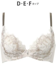 WACOAL 【ハグするブラ】 ブラジャー 体温を感知してカラダになじむ 谷間メイク 脇高設計 レディース BXB418 /ワコール