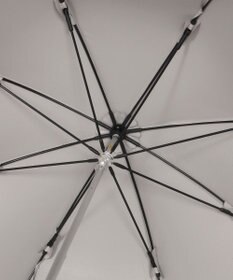 MOONBAT 【遮光/晴雨兼用日傘】LANVIN en Bleu (ランバン オン ブルー)ドビーフリル ハート 遮熱 UV 長傘