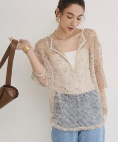 WEGO 【ANGIE VINTAGE】メッシュスキッパープルオーバー