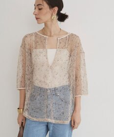 WEGO 【ANGIE VINTAGE】メッシュスキッパープルオーバー