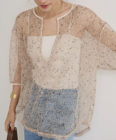 WEGO 【ANGIE VINTAGE】メッシュスキッパープルオーバー
