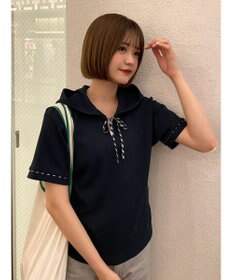 Green Parks チェックポイントワッフルプルオーバー