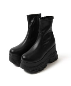 WEGO 厚底ボリュームスニーカーソールショートブーツ