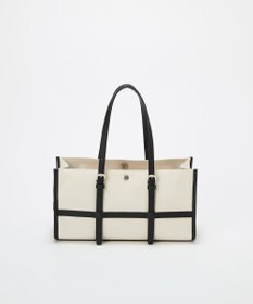 TOPKAPI 【Breath TOPKAPI】FRAME フレーム レザーベルト ワイド ミニ トートバッグ