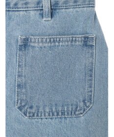 earth music&ecology フロントポケットフレアデニム