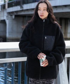 カテゴリまとめ買いキャンペーン対象商品】ボアブルゾン / WEGO