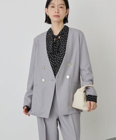 AMERICAN HOLIC 【イージーケア】ノーカラージャケット