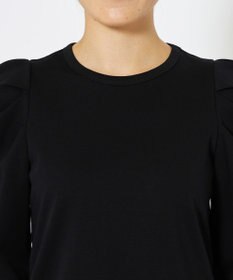 uncrave 【UVケア・接触冷感】ダブルフェイスジャージー ボリュームスリーブ カットソー(長袖)（uncrave STANDARD）