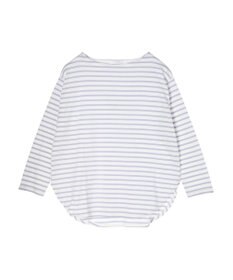 Green Parks ラウンドボーダーリラックスプルオーバー