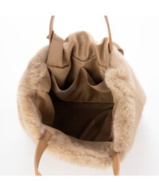 UNBILLION カシュカシュ cachecache / ミンク風ファーシンプルトート