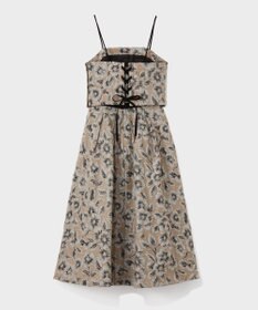 GRACE CONTINENTAL ボタニカルセパレートドレス