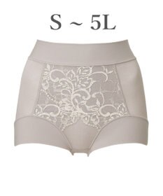 BRADELIS New York 【BRADELIS NewYork peace】綿混フィットレースショーツ25 深め 補正下着 ヒップアップ 美尻