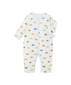 MIKI HOUSE HOT BISCUITS 【60-80cm】 フライス素材 カバーオール肌着