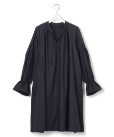 23区 【SLOW/一部店舗限定】ウォッシュドコットンストレッチ ワンピース