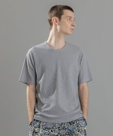 JOSEPH HOMME 新素材【清涼感】メランジクロスジャージー　クルーネックカットソー
