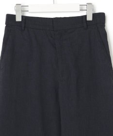 23区 【洗える】リネンレーヨンストレッチ ワイド パンツ