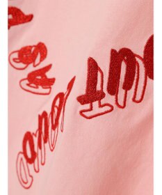 earth music&ecology ラメ刺繍ハートロゴＴ