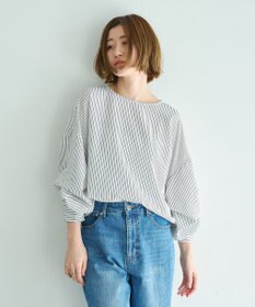 YECCA VECCA 2wayボリューム袖ブラウス