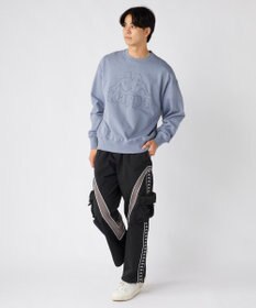 OP／FILA 【Kappa】オーバーサイズ ヘビーウェイトクルースウェット