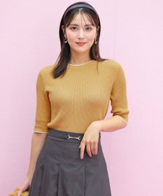 ANY SIS ダイヤリブ プルオーバー