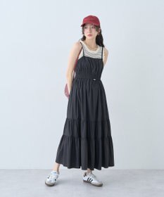 earth music&ecology ダメージロゴキャップ