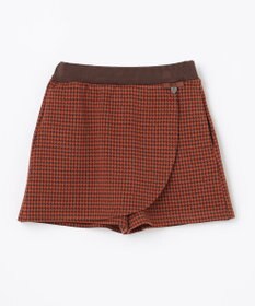 組曲 KIDS 【110-140㎝】ハウンドトゥースラップ キュロット