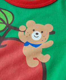 MIKI HOUSE HOT BISCUITS 【80-120cm】 フルーツモチーフ 半袖Tシャツ