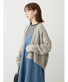 Green Parks 着流しケーブルカーディガン