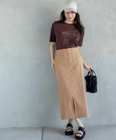 ANY SIS 【洗える】ロゴ刺繍 Tシャツ