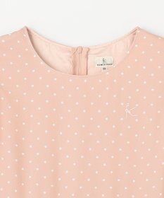 組曲 KIDS 【150-170㎝】ドットシフォン ワンピース