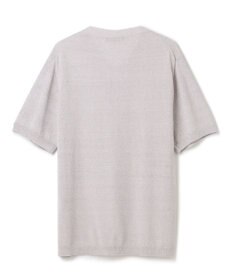 JOSEPH HOMME リネンナイロンプレーン　半袖ヘンリーネックニット