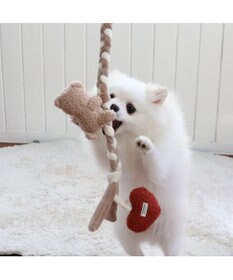 PET PARADISE  ペットパラダイス ロープ 編みトイ くま
