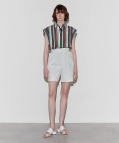 NAVE 【Nave 　洗える】ワイドストライプ ブラウス