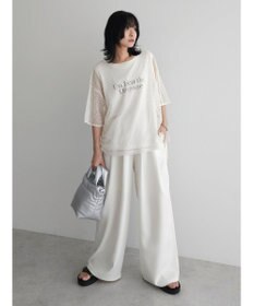 Green Parks ＳＥＴ２点　メッシュ＋ノースリーブロゴプルオーバー