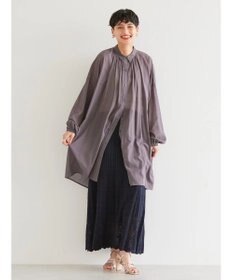 AMERICAN HOLIC シアーＢＩＧシルエットシャツチュニック