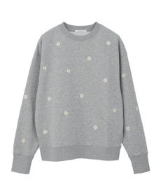 Green Parks ・ｓｗｉｎｇ　ｂｙ　デイジー刺繍スウェット