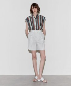 NAVE 【Nave 　洗える】ワイドストライプ ブラウス